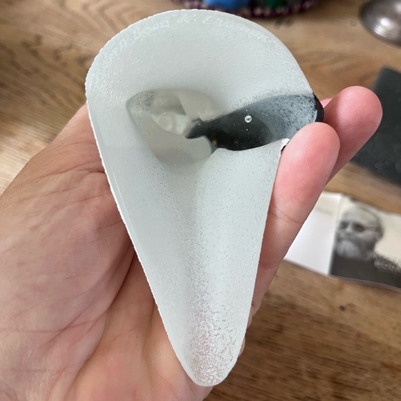 Kosta Boda “Catwalk” Wedding Scultpure Swedish Glass - Picture 5 of 6